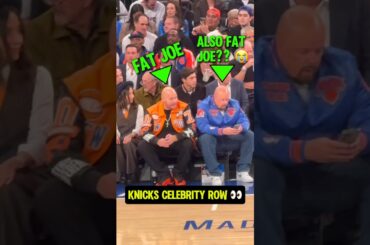 Knicks celebrity row didn’t disappoint 😭🔥