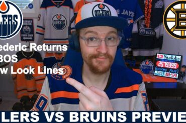 Pre-Game Report: Edmonton Oilers vs Boston Bruins