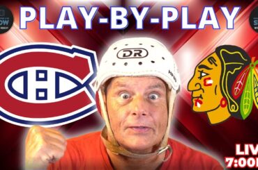 NO BEDARD? 🚨 MUST WIN! Montreal Canadiens vs Chicago Blackhawks | Play by Play