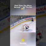 That Time The St. Louis Blues ‘Scored’… Off The Referee😂💀 #nhl #hockey #stlouisblues #panthers