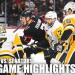 Pittsburgh Penguins vs. Ottawa Senators | Full Game Highlights | ESPN NHL