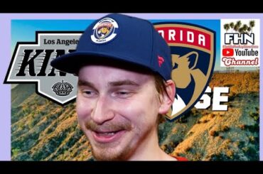 Daniil Tarasov Stops 27, Florida Panthers Beat Los Angeles Kings for Third Straight Win