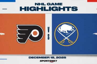 NHL Highlights | Flyers vs. Sabres - December 18, 2025