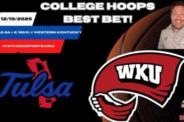 College Basketball Prediction - Tulsa vs. Western Kentucky, 12/19/2025 | Nolan Patrick's Best Bets