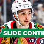 BLACKHAWKS POSTGAME: Nazar SNAPS Goal Drought, Chicago Drops 4th Straight vs MTL | CHGO Blackhawks