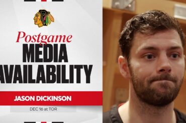"Just a matter of those three chances." | Jason Dickinson Postgame 12.16.25