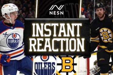 INSTANT REACTION: Bruins Lose 3-1 to Oilers