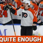 The Philadelphia Flyers key mistakes foil the comeback vs Buffalo Sabres