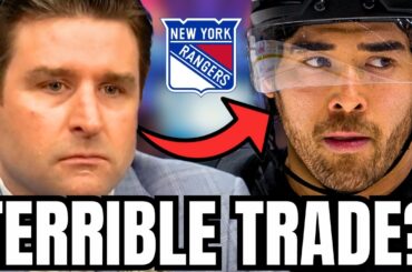 this TRADE would be a HUGE MISTAKE for the NEW YORK RANGERS...