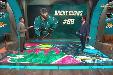 Brent Burns ties Sharks IRONMAN streak