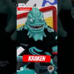 NHL GOALIE MASK: KRAKEN #5 #hockey #nhl