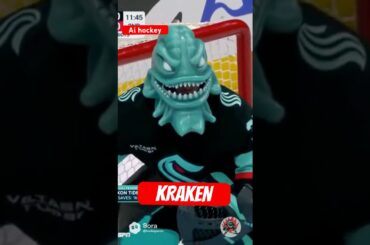 NHL GOALIE MASK: KRAKEN #5 #hockey #nhl