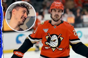 Former Ranger Chris Kreider speaks to the media ahead of MSG return