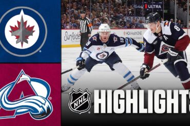 Jets vs. Avalanche | NHL Highlights | December 19, 2025