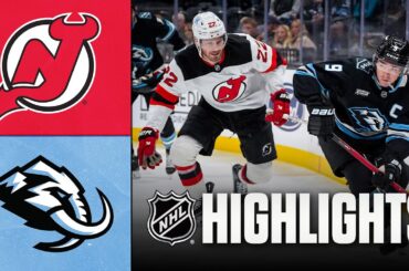 Devils vs. Mammoth | NHL Highlights | December 19, 2025