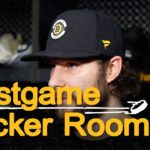 H. Lindholm, Andrew Peeke, Pavel Zacha & Jeremy Swayman speak after the Bruins 3-1 loss to Edmonton