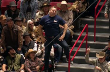 The 2025 #WranglerNFR Round 4 In Arena Entertainment – Dance Cam/Cameron Hughes