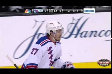 Ryan McDonagh Goal - NY Rangers v LA Kings