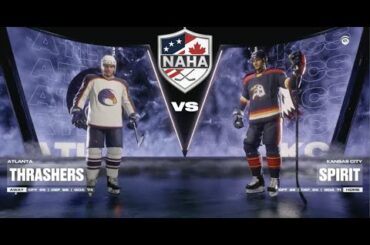 NAHA 2025-26 Season - Atlanta Thrashers (4-1-0) @ Kansas City Spirit (1-1-1)