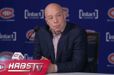 Kent Hughes addresses the media in Montreal | FULL PRESS CONFERENCE