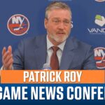 Patrick Roy on Islanders' 4-1 loss to Canucks