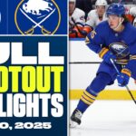 New York Islanders at Buffalo Sabres | FULL Shootout Highlights - December 20, 2025