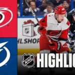 Hurricanes vs. Lightning | NHL Highlights | December 20, 2025