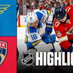 Blues vs. Panthers | NHL Highlights | December 20, 2025