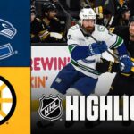 Canucks vs. Bruins | NHL Highlights | December 20, 2025