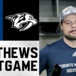Auston Matthews | Post Game @ Nashville Predators | December 20, 2025