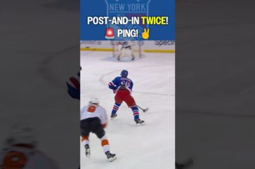 Panarin with a DOUBLE PING! ✌️
