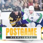 CONDENSED GAME: Boston Bruins vs. Vancouver Canucks - 12/20/2025