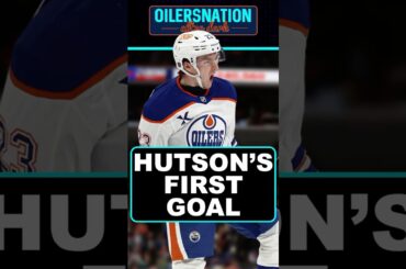 Quinn Hutson arrives with STYLE 🤯 #oilers #hockey