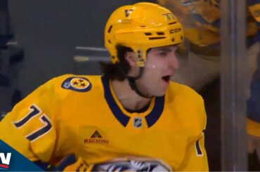 Predators' Luke Evangelista Makes Unreal Move And Finishes On The Backhand