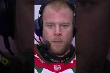 Christian Folin om filmningar i SHL i Sverige (Frölunda HC mot Brynäs IF i SHL i Sverige) (#Shorts)