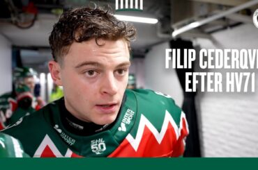 Filip Cederqvist sammanfattar straffsegern mot HV71