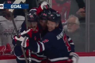 Logan Stanley's Insane Bank Shot Goal vs Capitals | Winnipeg Jets NHL Highlights