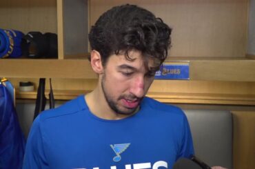 Jordan Kyrou says he was attacking the net more in return vs. Seattle