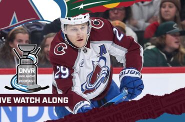 DNVR Avalanche Watchalong | Colorado Avalanche at Minnesota Wild