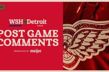 Cam Talbot, Moritz Seider, Todd McLellan Post Game Comments vs. WSH | Dec. 21, 2025