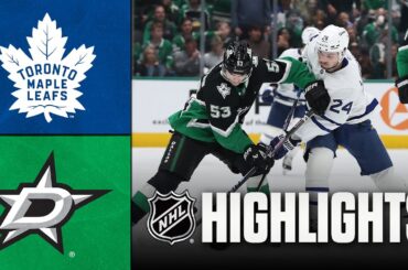 Maple Leafs vs. Stars | NHL Highlights | December 21, 2025