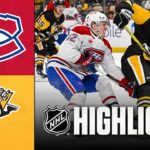 Canadiens vs. Penguins | NHL Highlights | December 21, 2025