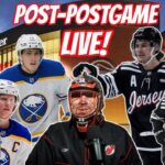 NJ Devils vs. Buffalo Sabres Post-Postgame LIVE! 12/21/25 JACK, TIMO AND GRITS RETURN!
