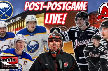NJ Devils vs. Buffalo Sabres Post-Postgame LIVE! 12/21/25 JACK, TIMO AND GRITS RETURN!