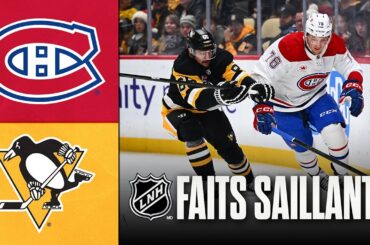 Canadiens vs Penguins | Faits saillants
