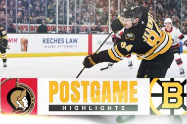 CONDENSED GAME: Boston Bruins vs. Ottawa Senators  - 12/21/2025