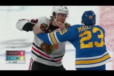 Colton Dach vs Logan Mailloux