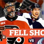 Sam Ersson & Philadelphia Flyers fall short to Avalanche as Nichuskin & Burns' goals secure 3-2 win