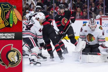 Chicago Blackhawks vs. Ottawa Senators (12/20/25) | Game Highlights | CHSN Blackhawks