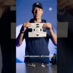 Celebrating the holidays with a paper snowflake challenge ❄️ 😂 #gojetsgo